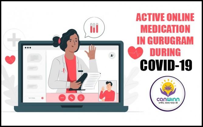 Active online medication in Gurugram during COVID-19