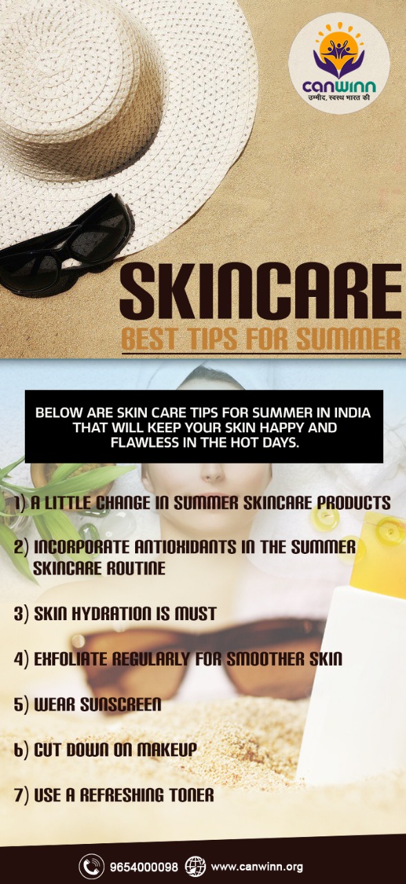 Skincare tips for summer