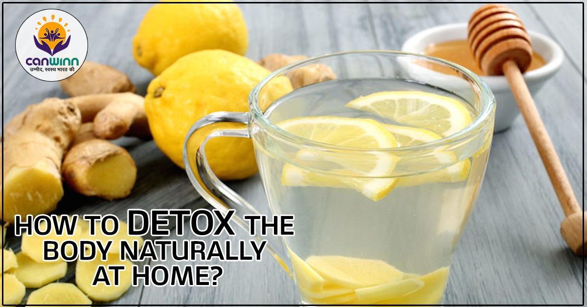 how to detox body at home