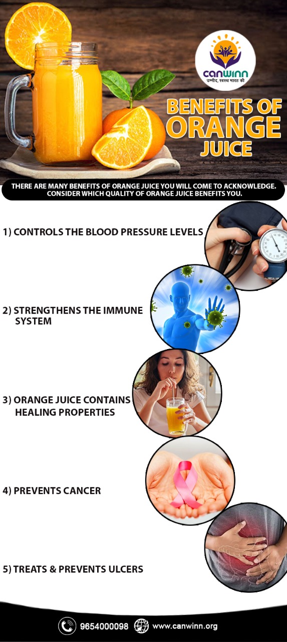Health benefits of orange