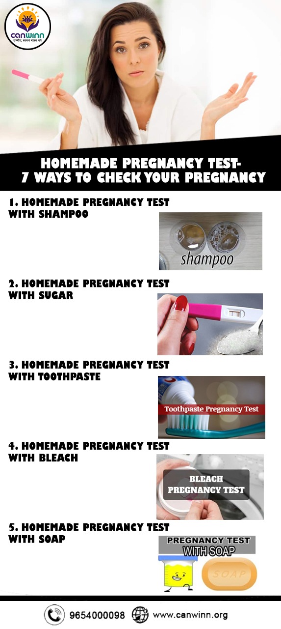 Homemade pregnancy test
